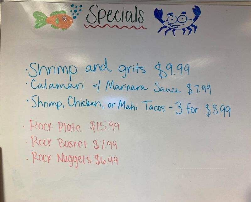 Story's Seafood - Hertford, NC menu_pic