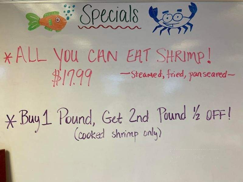 Story's Seafood - Hertford, NC menu_pic