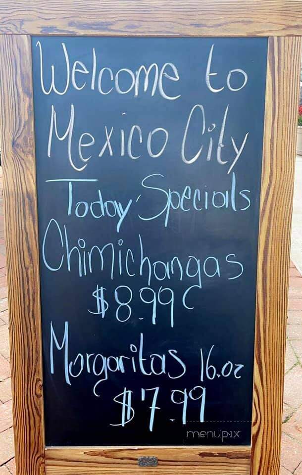Mexico City Bar & Grill - Columbiana, OH menu_pic