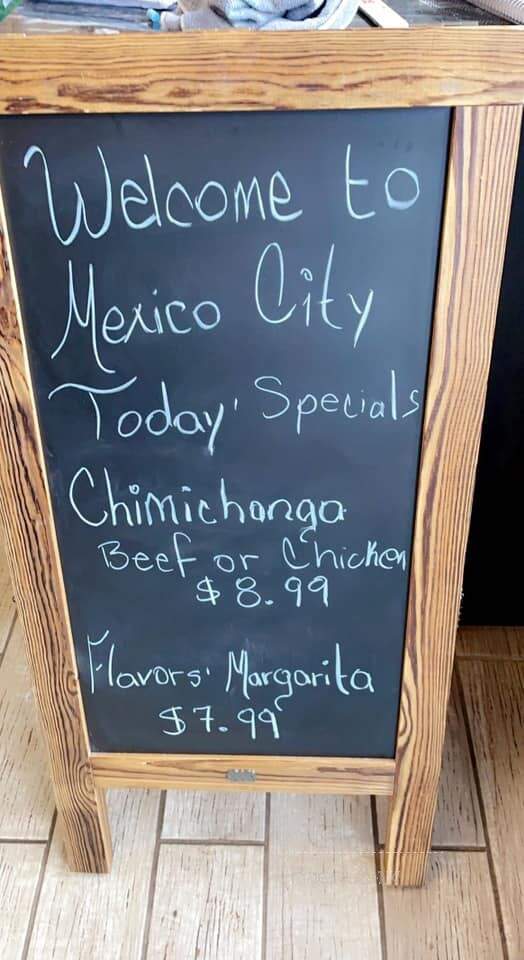 Mexico City Bar & Grill - Columbiana, OH menu_pic