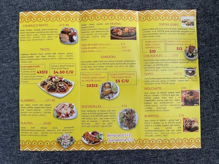 Taqueria Los Perez - Riverdale Park, MD menu_pic