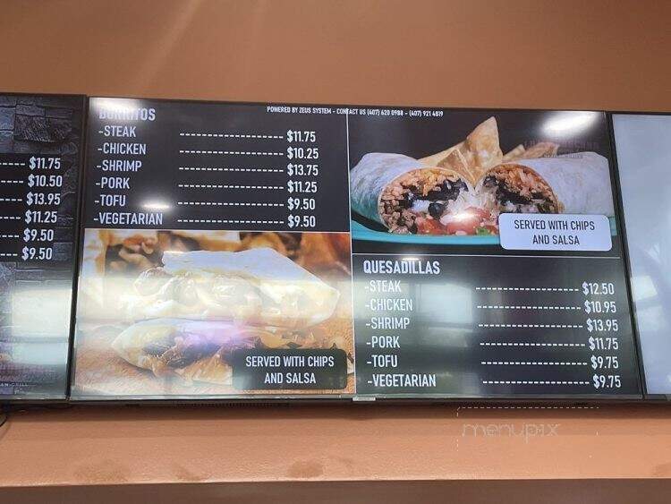 La Michoacana Creamery and Mexican Grill - Augusta, GA menu_pic