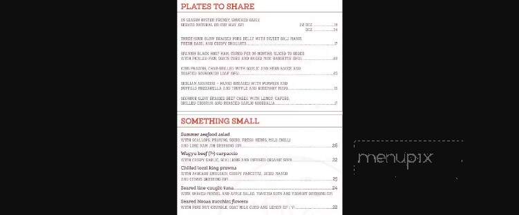 Clifford's Bar & Grill - Angola, IN menu_pic