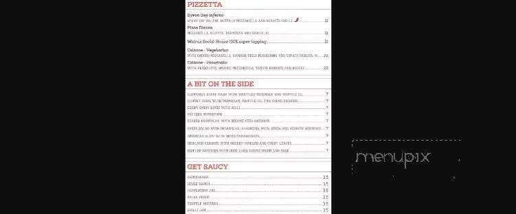 Clifford's Bar & Grill - Angola, IN menu_pic
