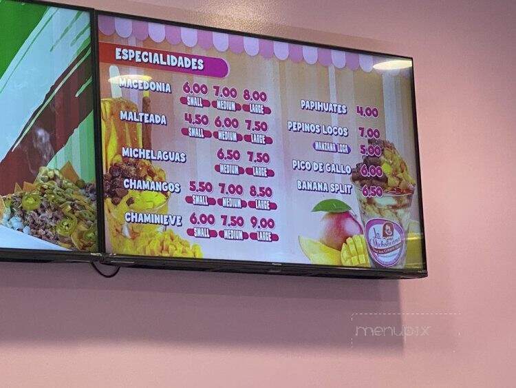 La Michoacana - Casa Grande, AZ menu_pic