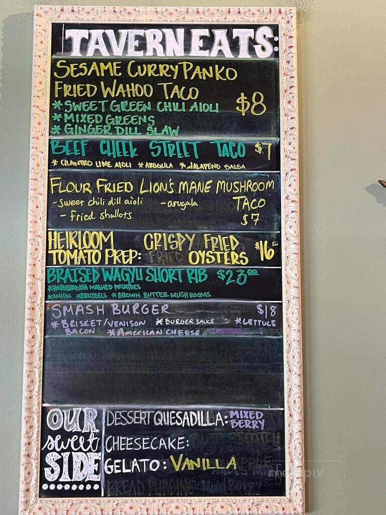 Dragonfly Tavern - Daphne, AL menu_pic