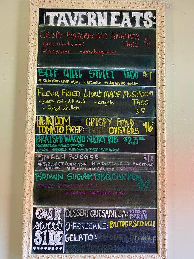 Dragonfly Tavern - Daphne, AL menu_pic