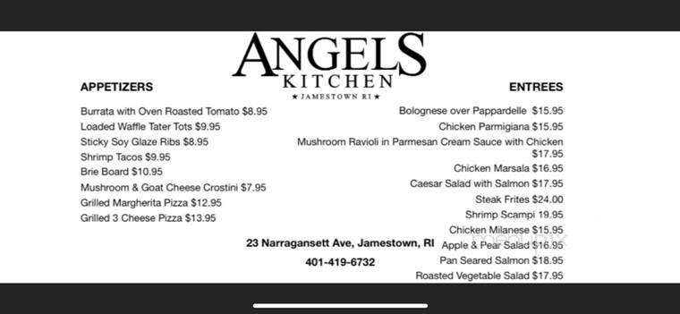 Angels Kitchen - Jamestown, RI
