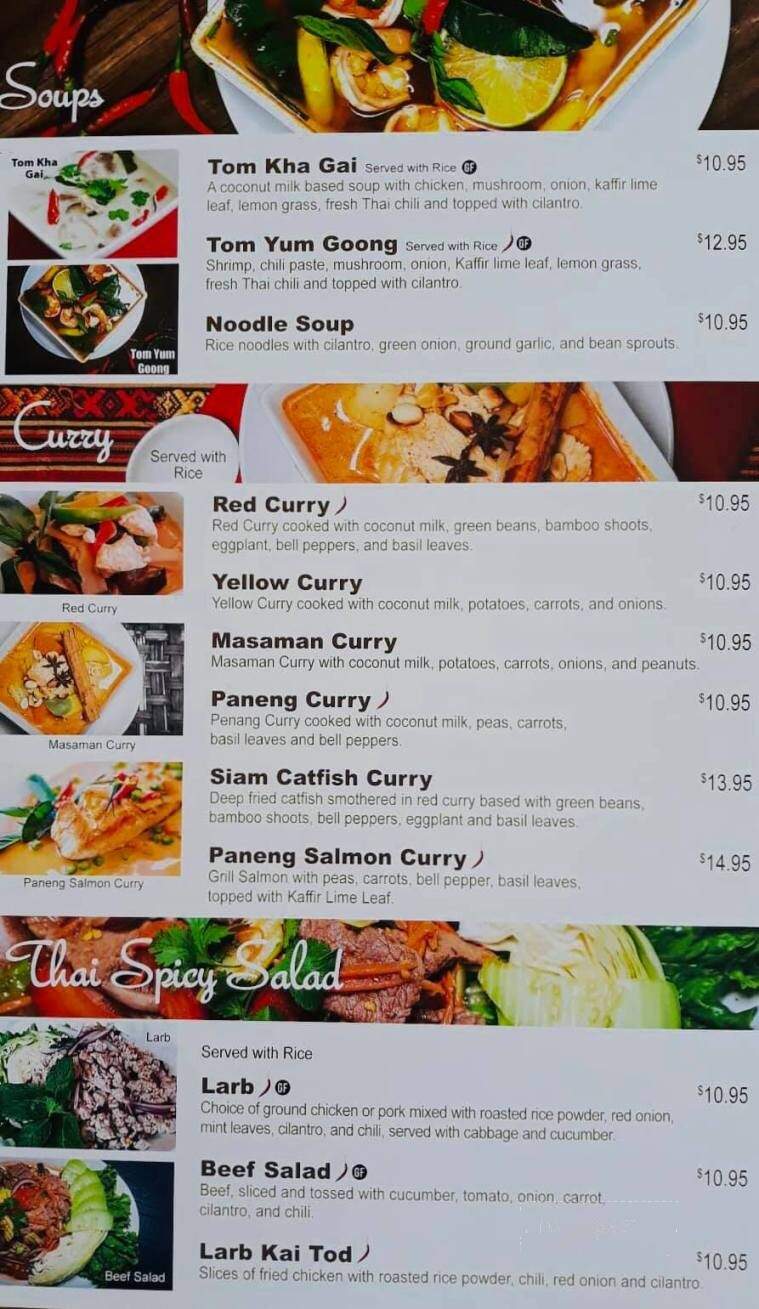 Manna Thai Kitchen - Aztec, NM menu_pic