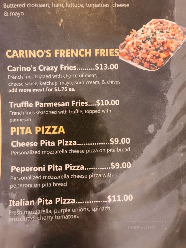 Carinos Cafe - Kissimmee, FL menu_pic