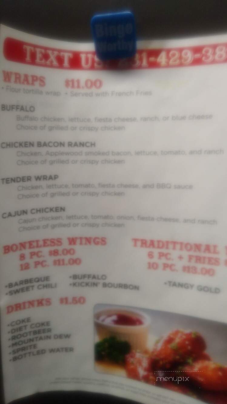 The Truck Stop - Cadillac, MI menu_pic