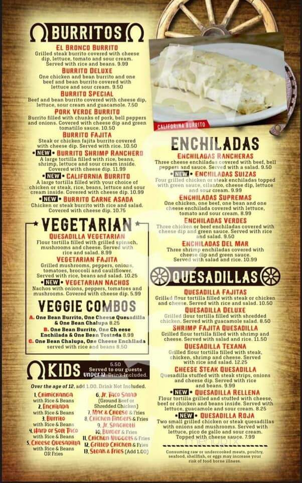 Los Tres Mexican Bar and Grill - Springfield, KY menu_pic