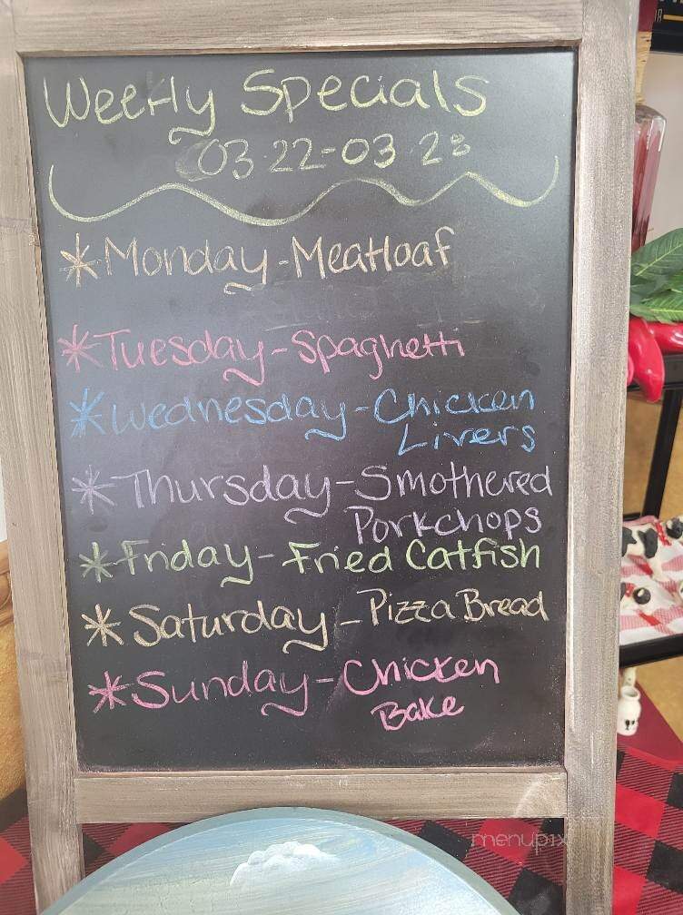 Grandview Diner - Beaver, WV menu_pic