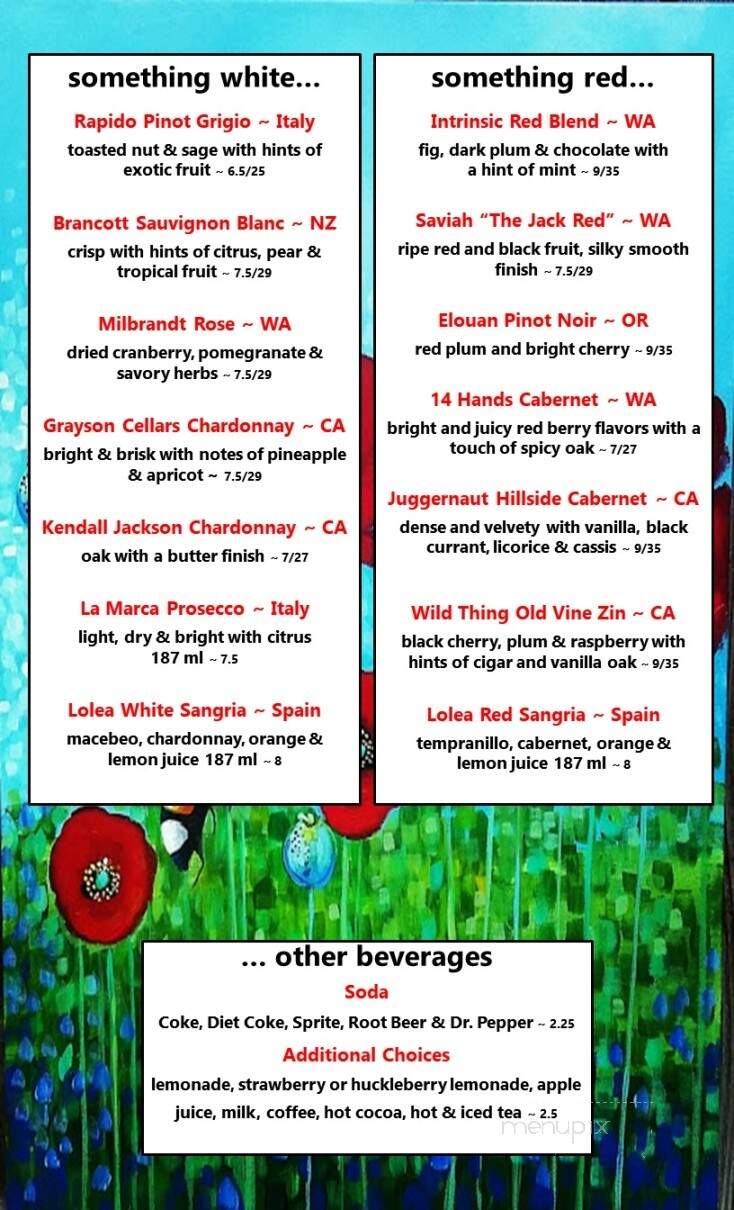 Embers By the Green - Post Falls, ID menu_pic