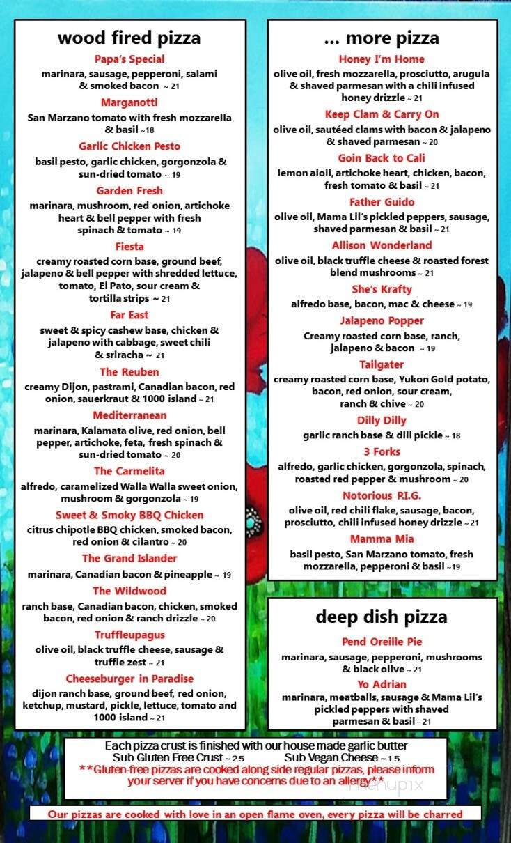 Embers By the Green - Post Falls, ID menu_pic