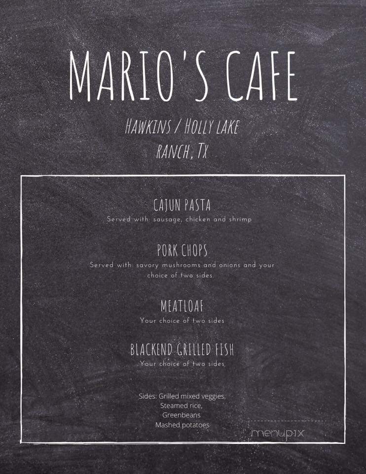 Mario's Cafe - Hawkins, TX