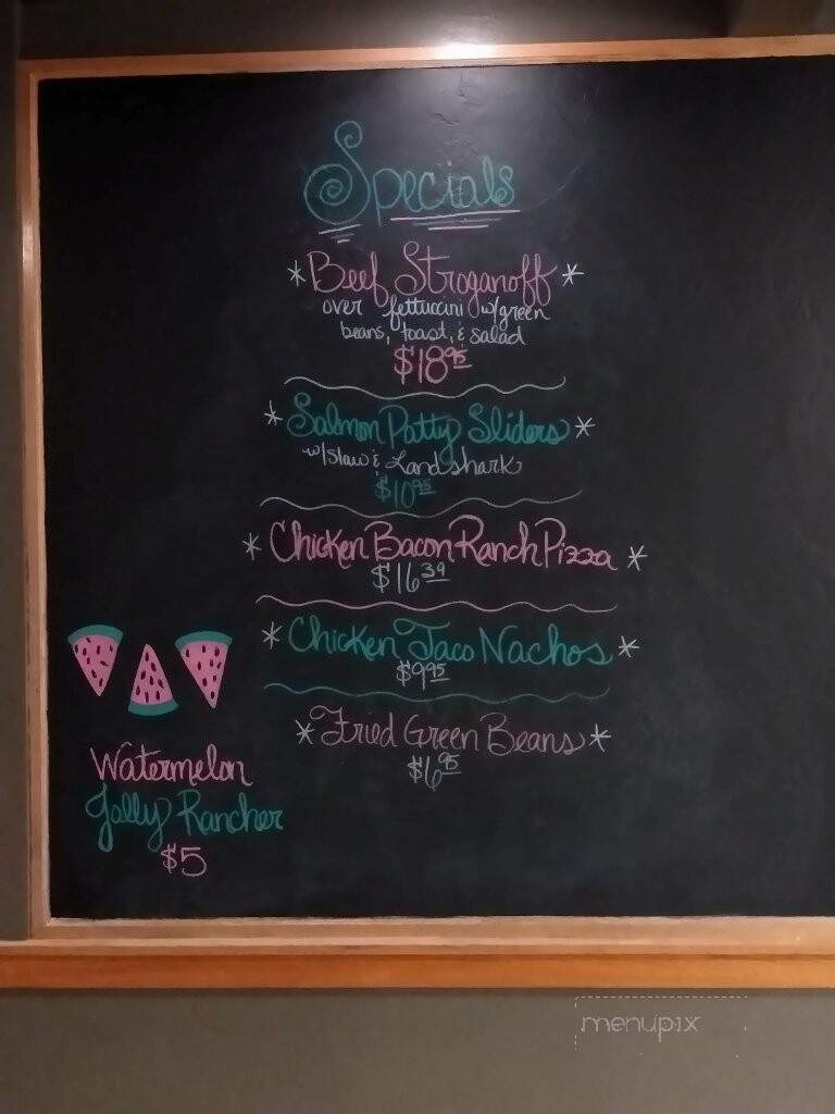 Rick's Place Bar and Grill - Fredonia, KS menu_pic
