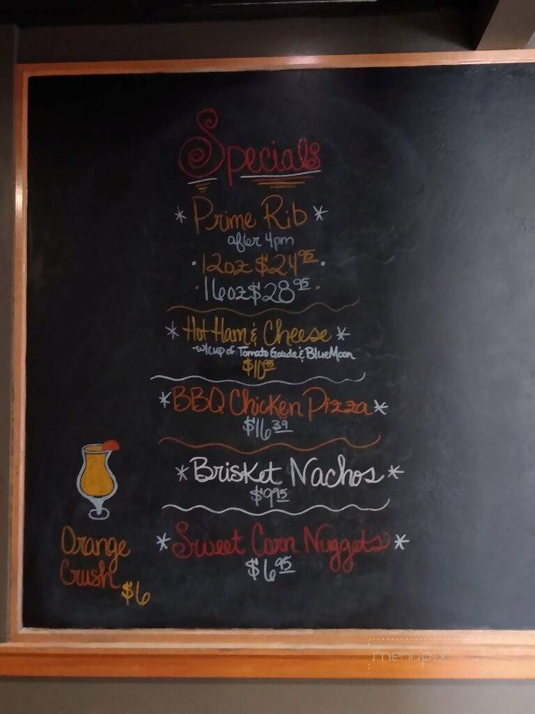 Rick's Place Bar and Grill - Fredonia, KS menu_pic