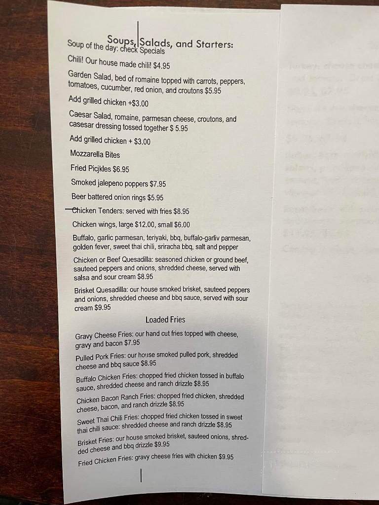 Sarky's Smokehouse - Groton, VT menu_pic