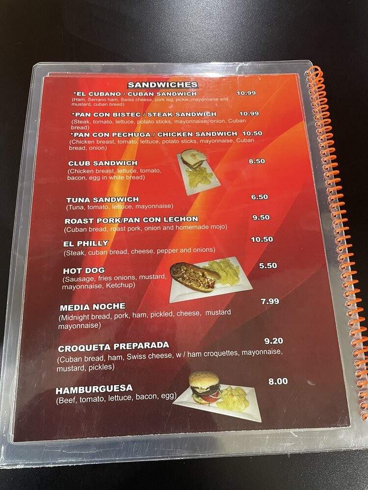 The Cuban Dely - LaBelle, FL menu_pic
