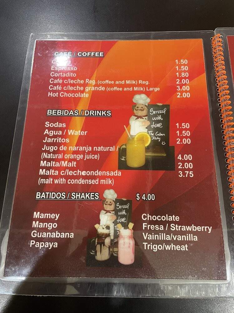The Cuban Dely - LaBelle, FL menu_pic