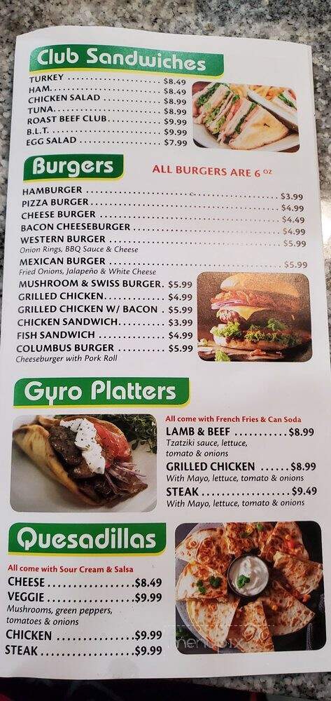 Jersey Deli - Burlington, NJ menu_pic