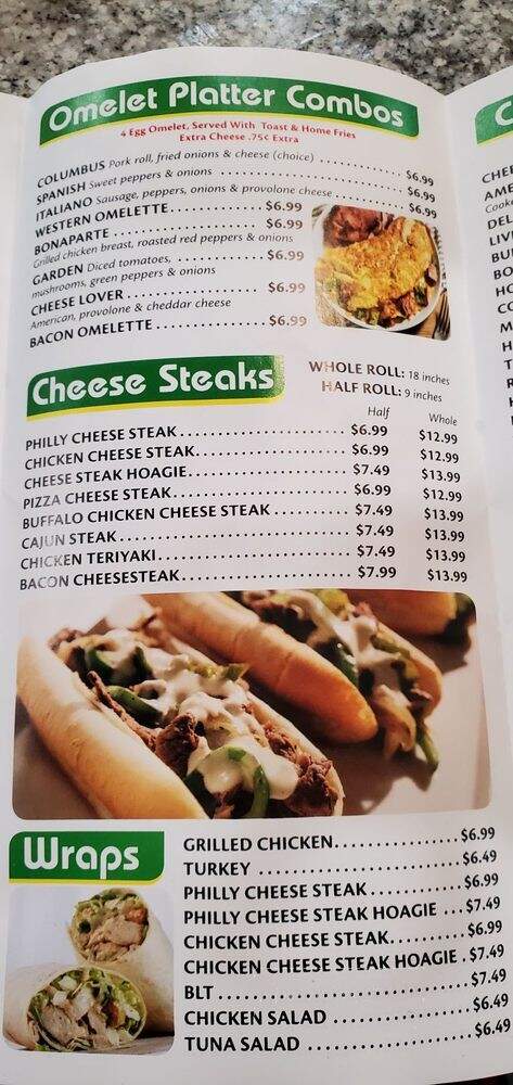 Jersey Deli - Burlington, NJ menu_pic