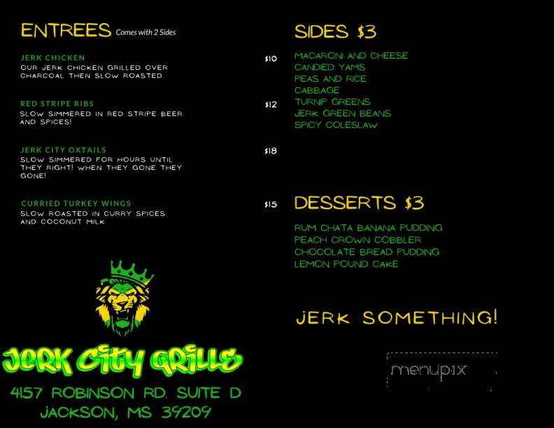 Jerk City Grille - Jackson, MS