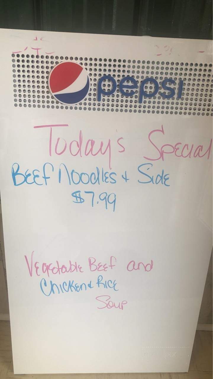 S&S BBQ and Annie's Ice Cream - Dale, IN menu_pic