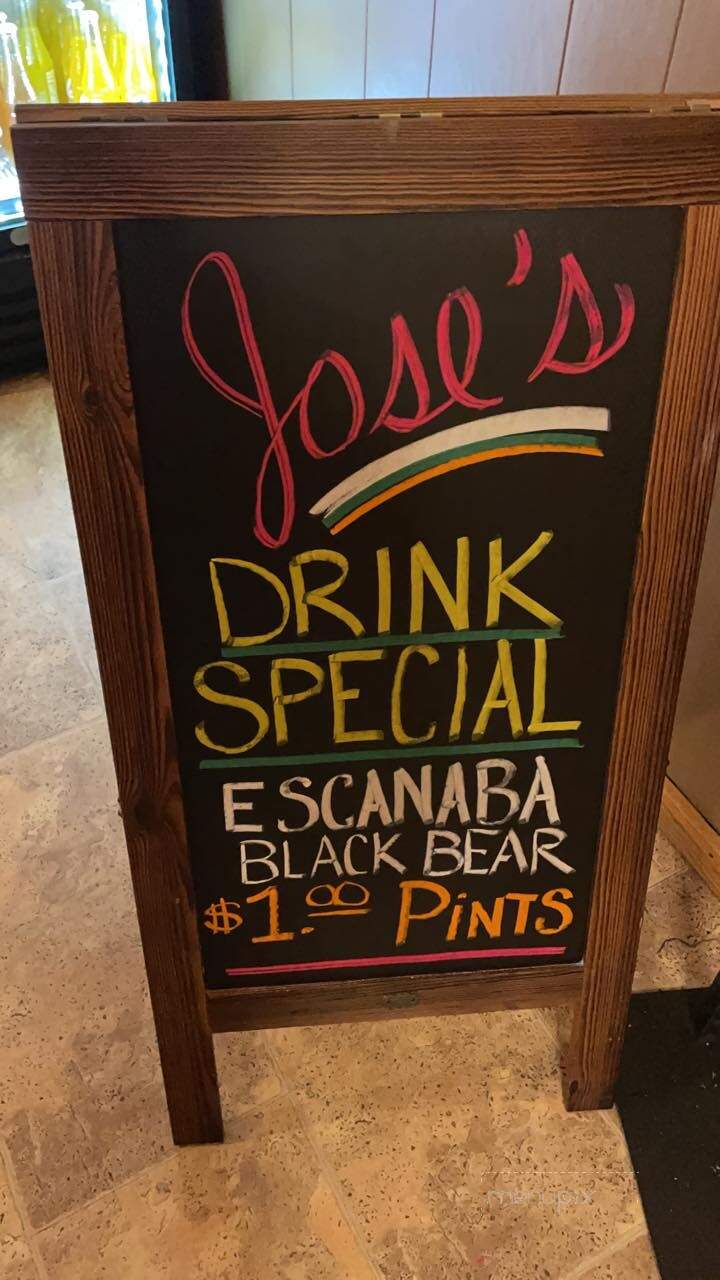 Jose's - Sault Ste. Marie, MI menu_pic