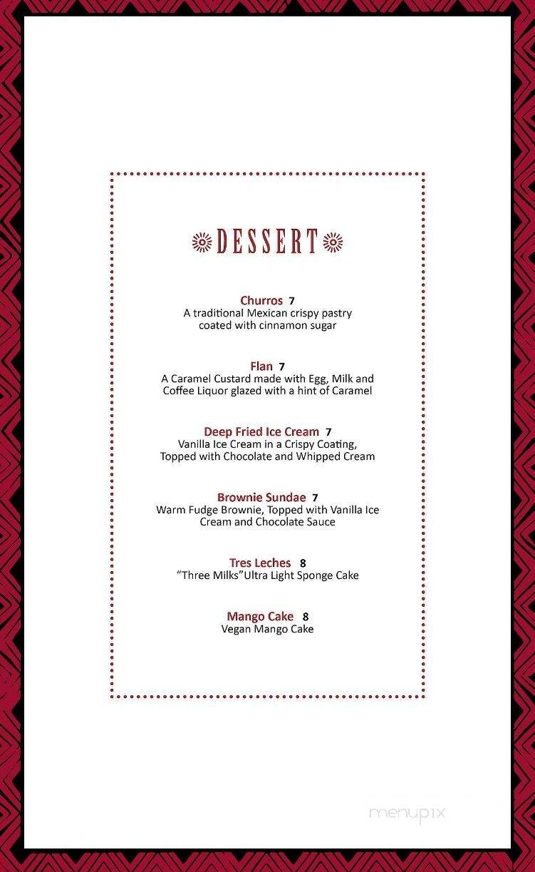 Adelita's Mexican Cocina & Tequila - Rochester, NY menu_pic