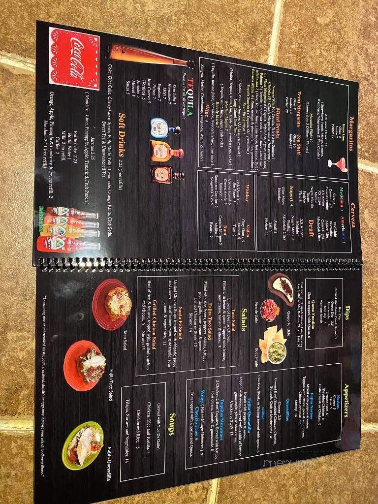El Rio Mexican Restaurant - Oak Hill, WV menu_pic
