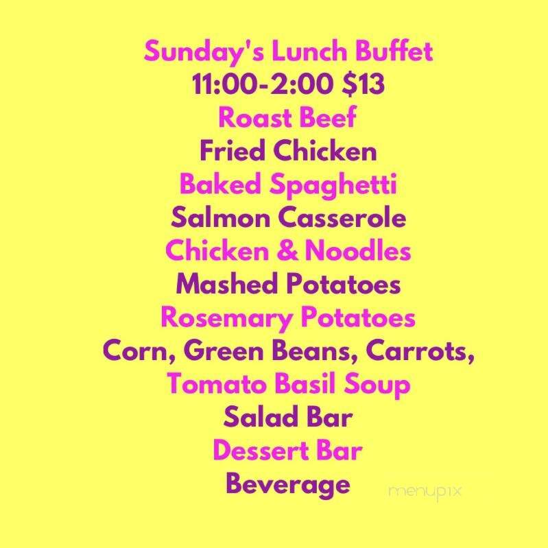 Pigtail Charlies Diner - Hedrick, IA menu_pic
