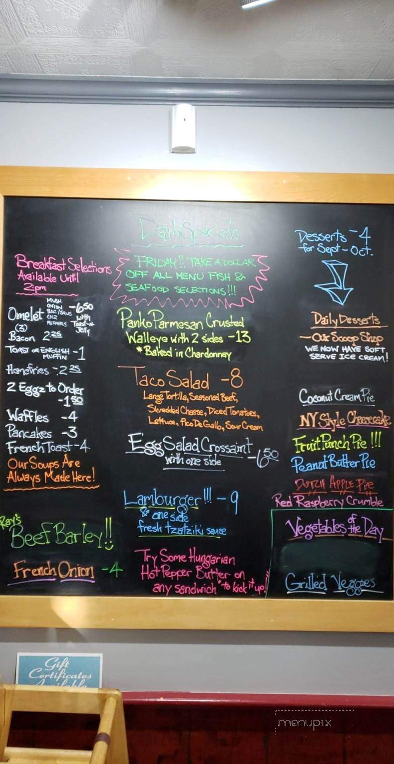 Michael's Casual Dining - Galion, OH menu_pic