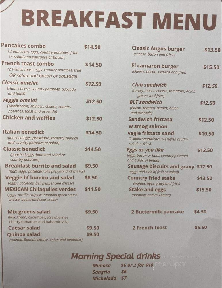 El Camaron Italiano - Antioch, CA menu_pic