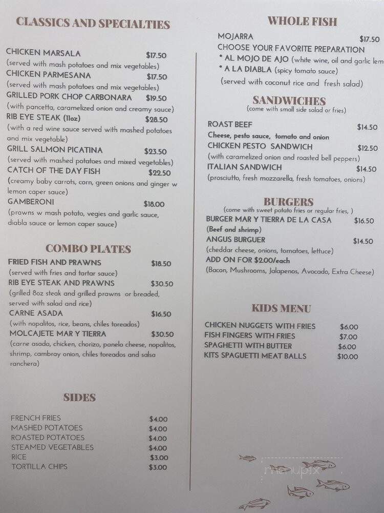 El Camaron Italiano - Antioch, CA menu_pic