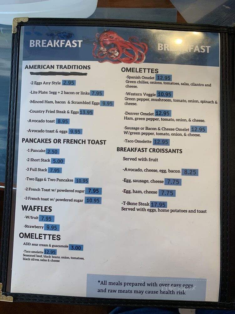 El Farito Beach Restaurant - Seaview, WA menu_pic