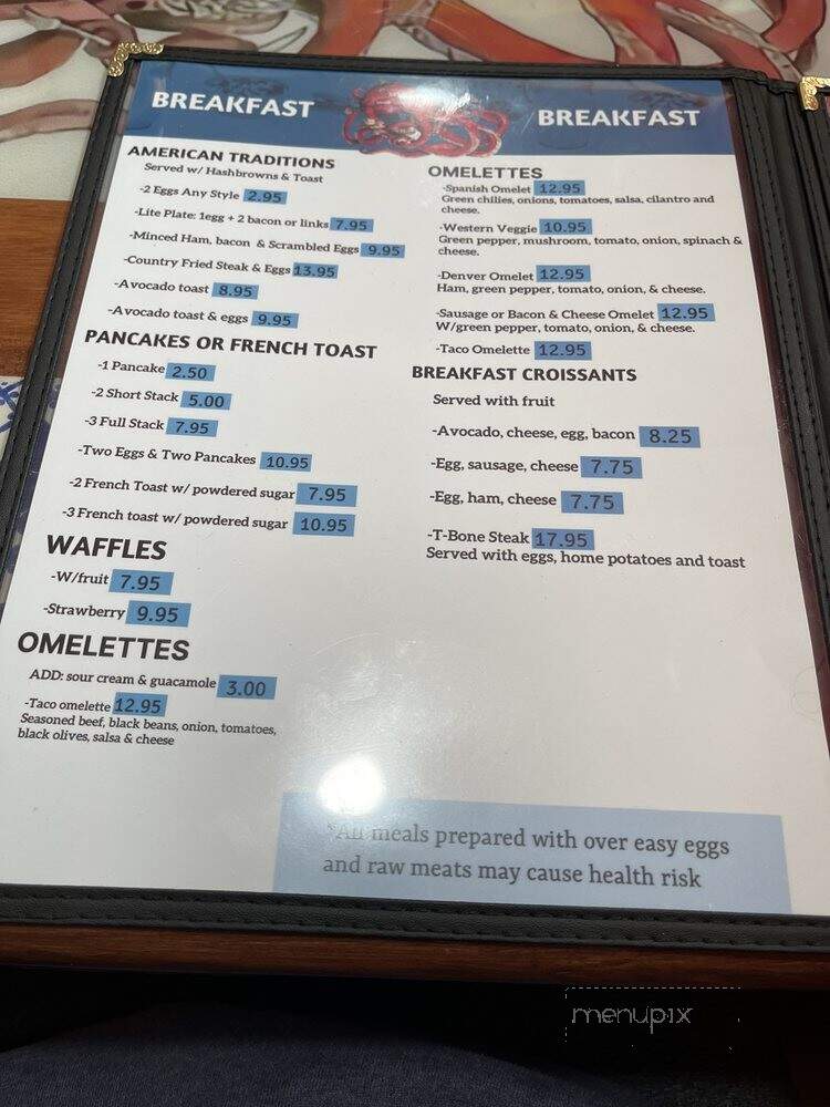 El Farito Beach Restaurant - Seaview, WA menu_pic