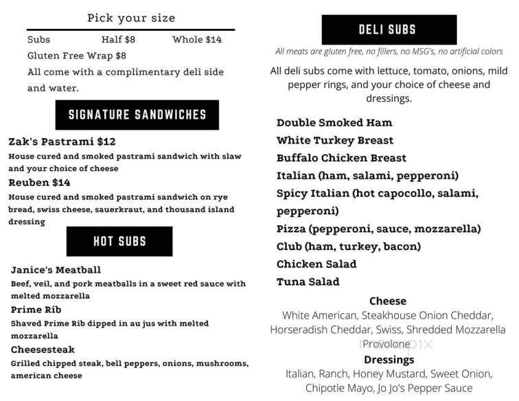 Dream Catch - Saint Marys, PA menu_pic