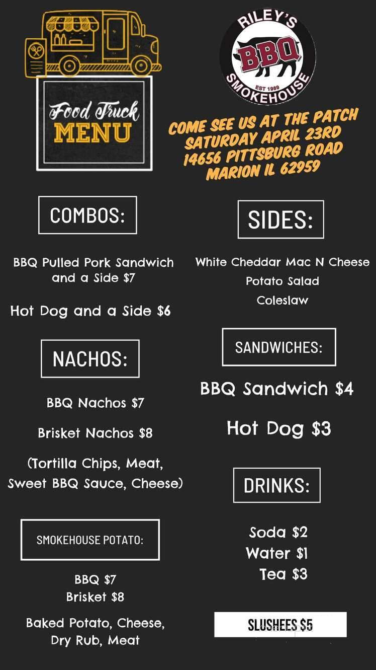 Riley's Smokehouse - Marion, IL menu_pic