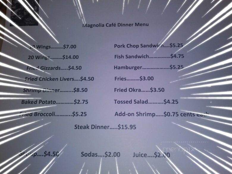 Arlene's Kitchen - Sherman, NY menu_pic