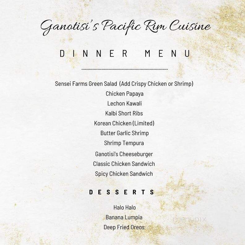 Ganotisi's Pacific Rim Cuisine - Lanai City, HI