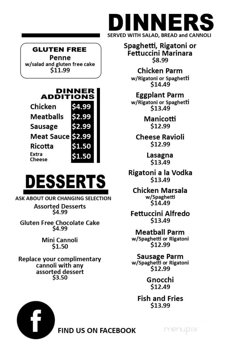 Langland's - Endicott, NY menu_pic