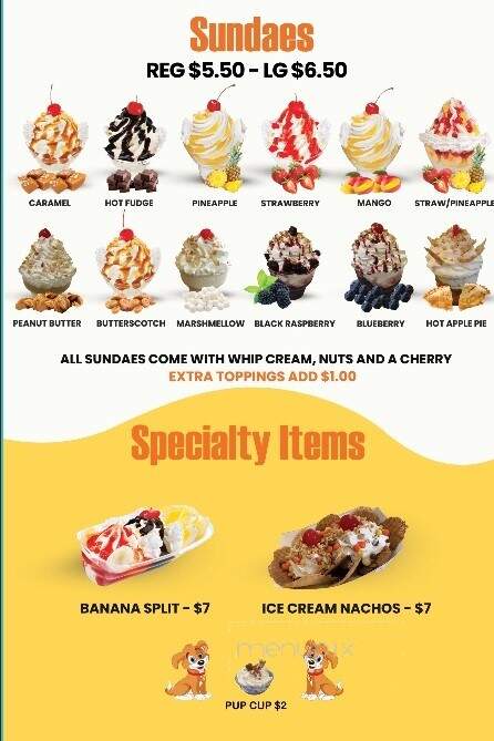 Cravings Soft Serve Ice Cream Parlor - Summerville, SC