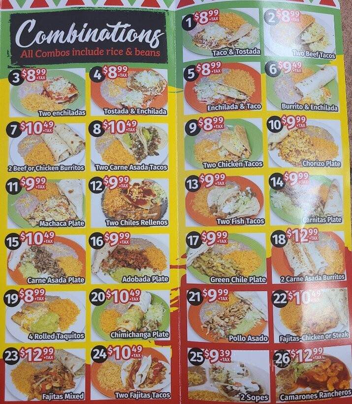 Abelardo's Mexican Fresh - Lincoln, NE menu_pic