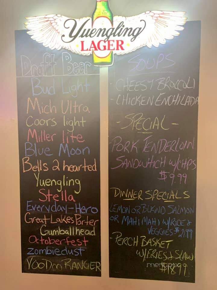 Rico's At the Bulldog - Elkhart, IN menu_pic
