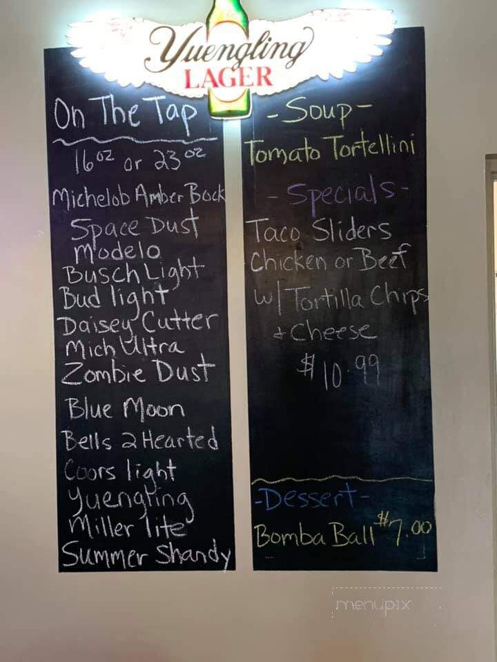 Rico's At the Bulldog - Elkhart, IN menu_pic