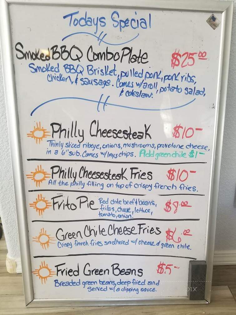 Desert Sky On the Fly - Albuquerque, NM menu_pic