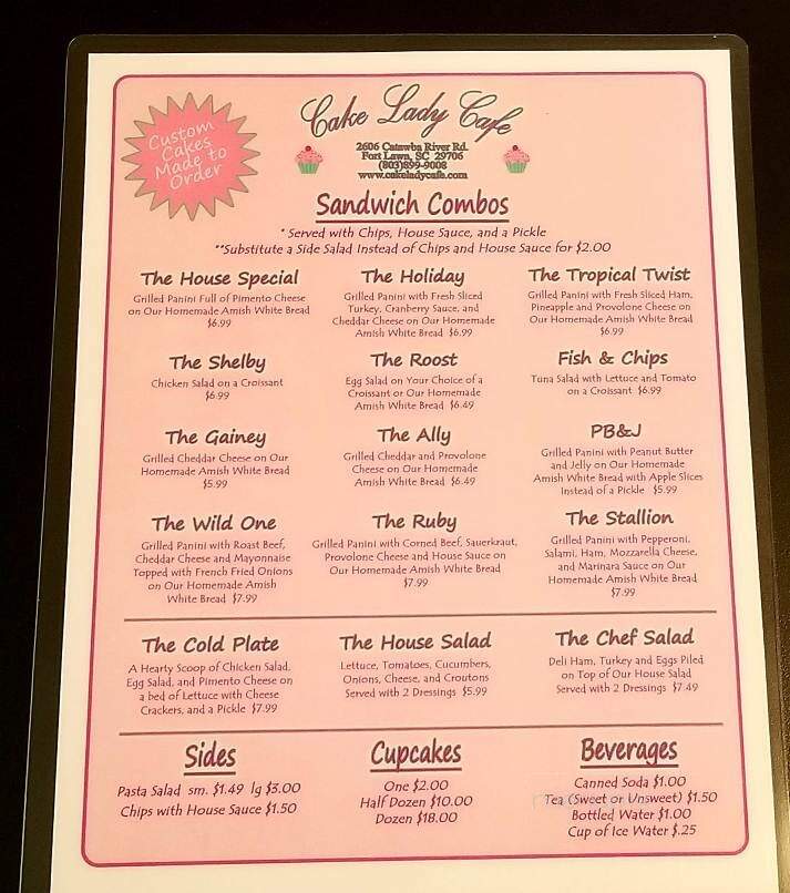 Cake Lady Cafe - Fort Lawn, SC