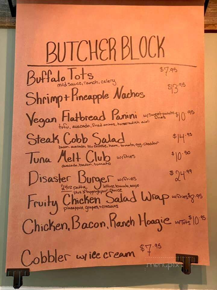 Todd + Rachel's - Tunkhannock, PA menu_pic